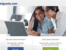 Tablet Screenshot of mipunto.com